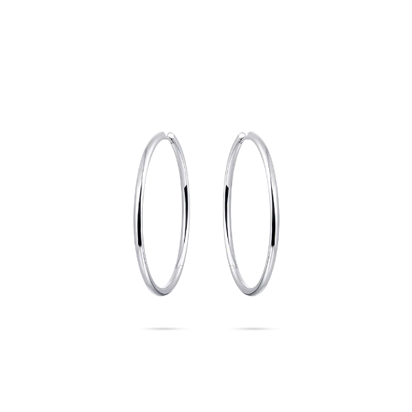 Tube Oversized Hoop Earrings