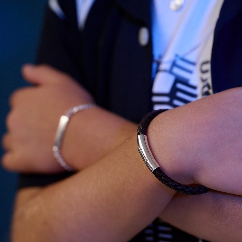 Charlie – Boys Brown Leather Bracelet