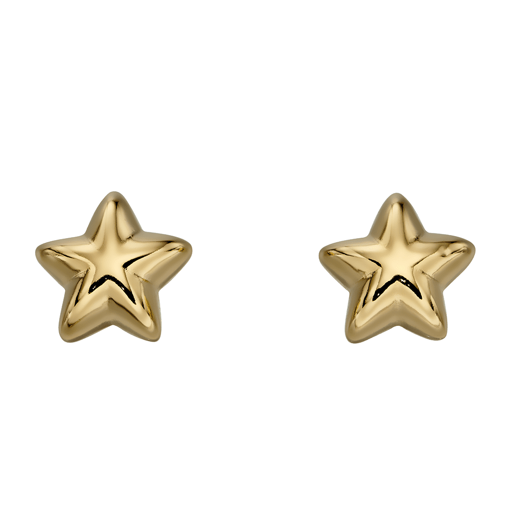 Sophie – Little Gold Star Earrings