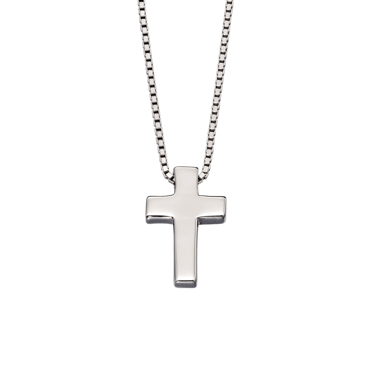 Thom Boys Silver Cross Necklace