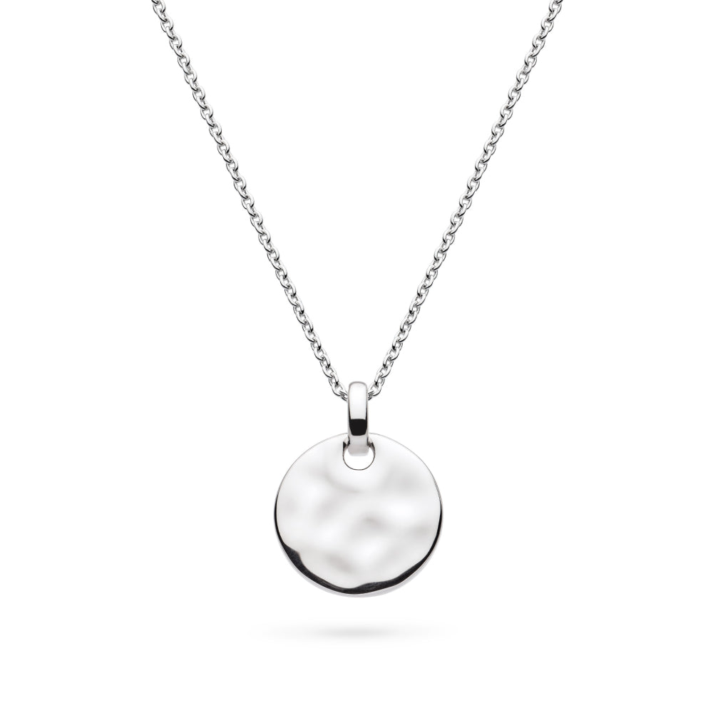 Mirage Reflect Round Disc Necklace