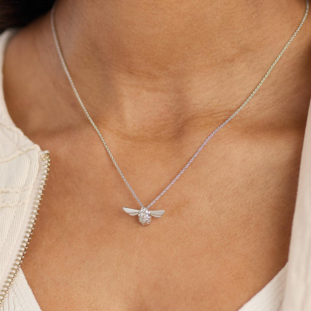 Blossom Flyte Honey Bee Midi Necklace