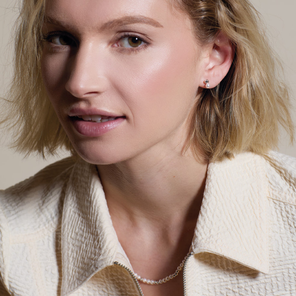Coast Tumble Pearl Stud Earrings