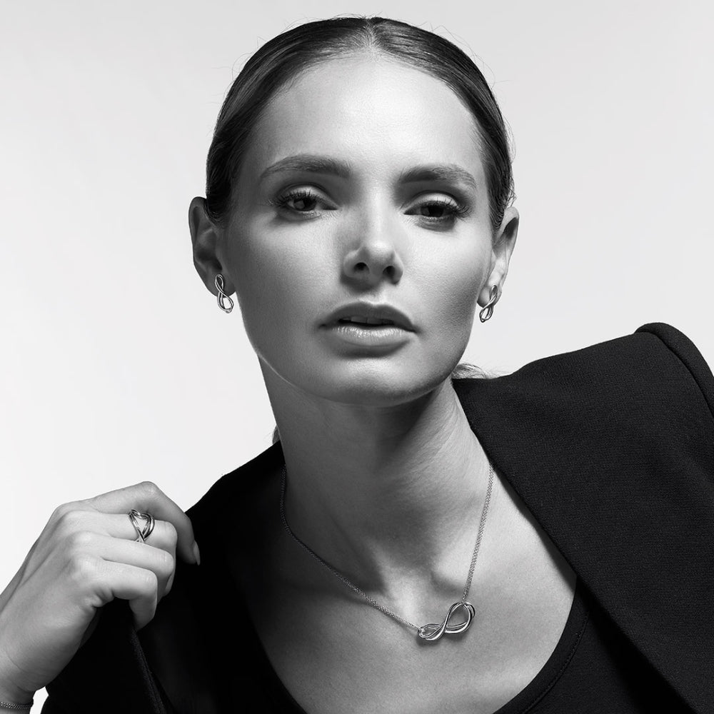 Infinity Twin Chain Necklace