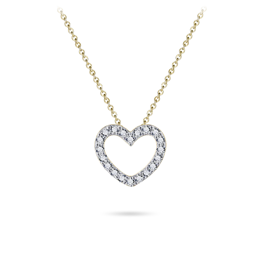 Sparkling Heart Necklace