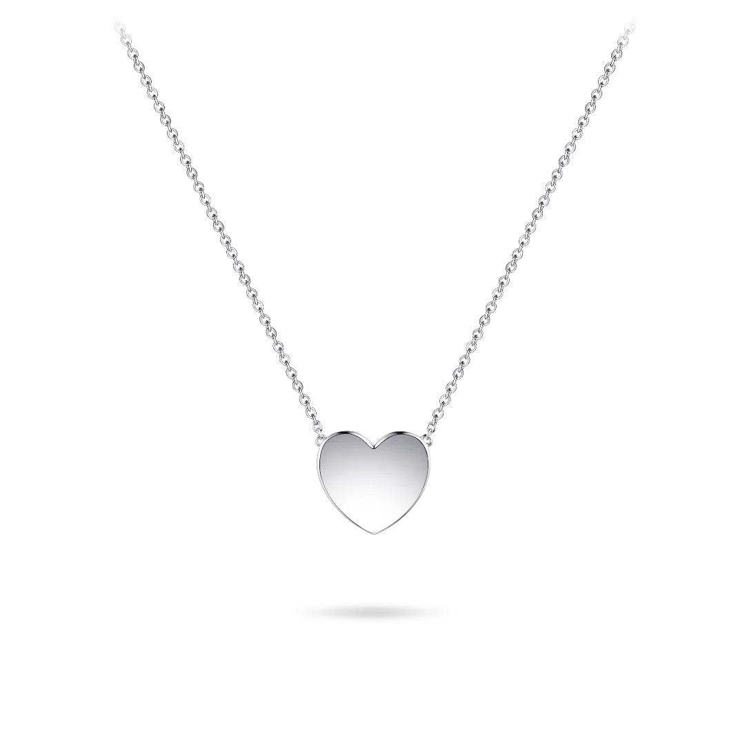 Minimal Heart Necklace