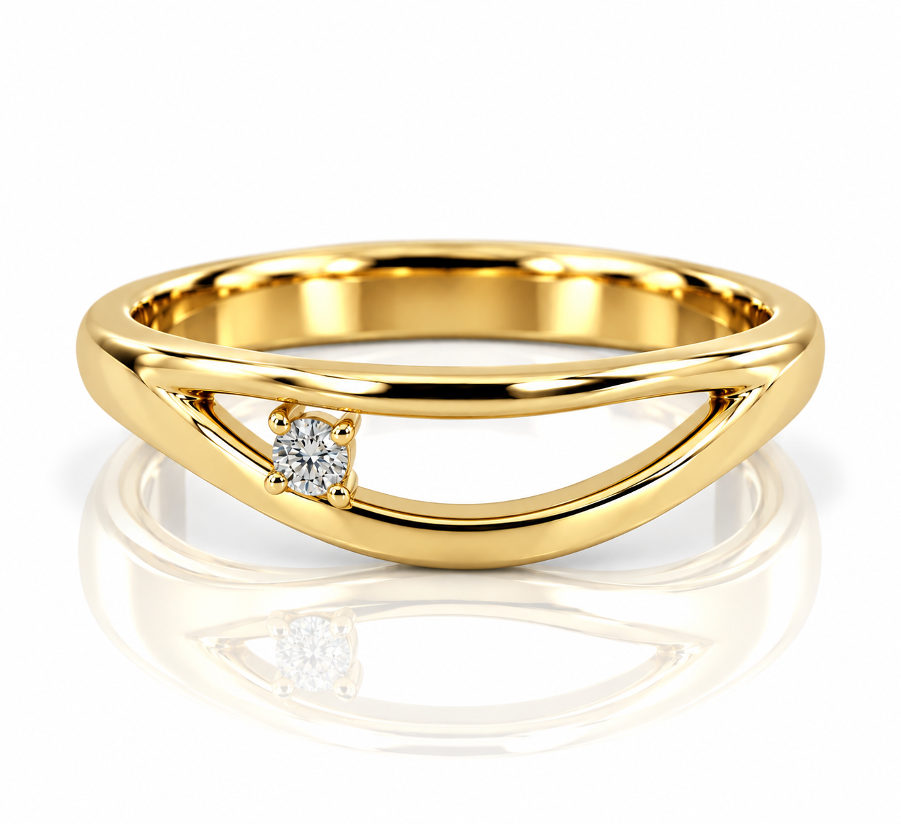 9kt Diamond Dress Ring