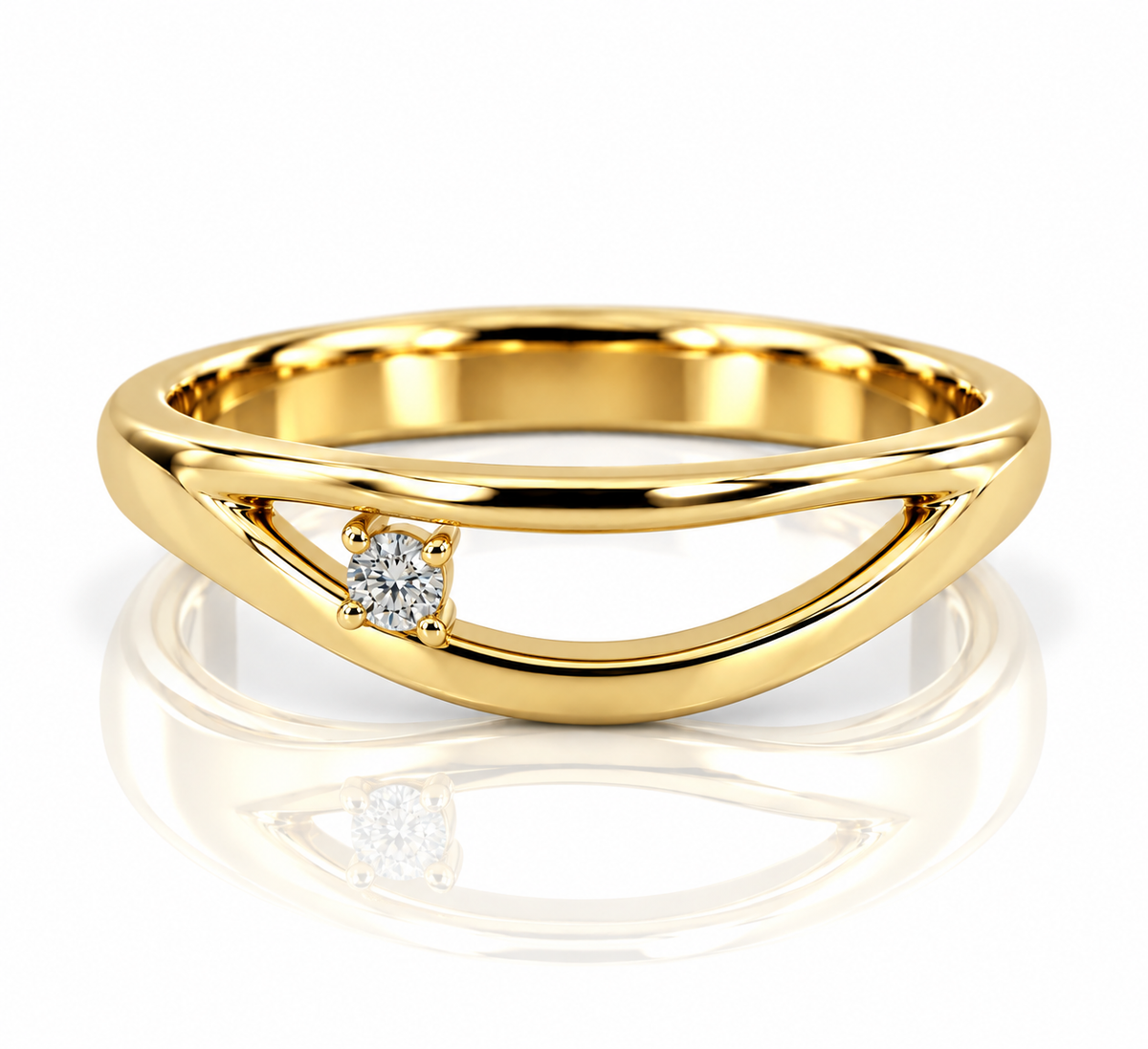9kt Diamond Dress Ring