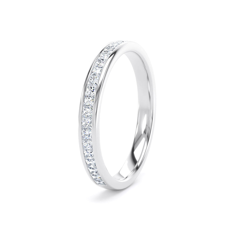 Princess Cut - Channel Set
