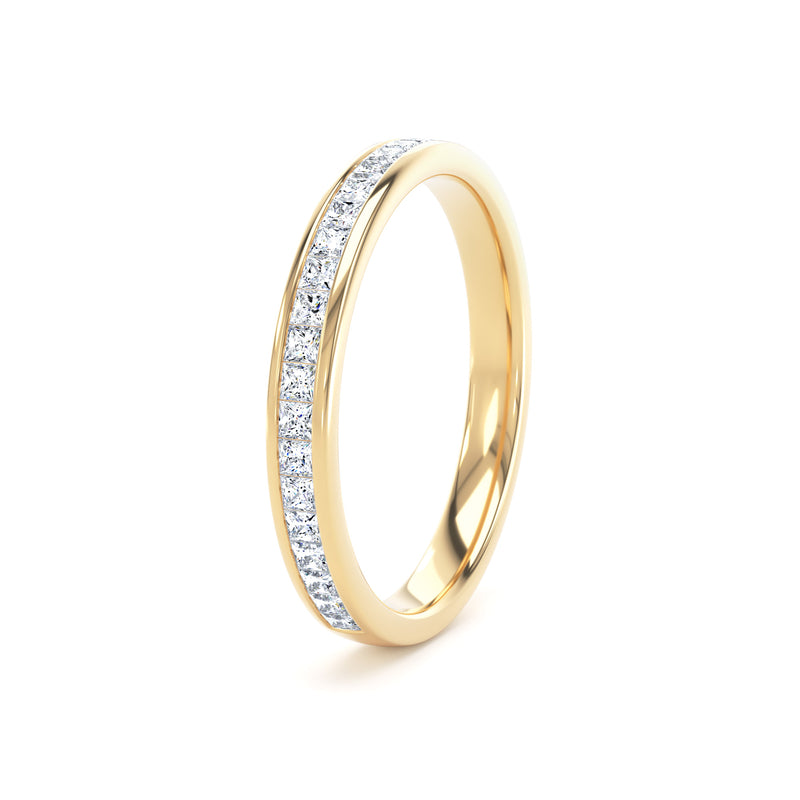 Princess Cut - Channel Set
