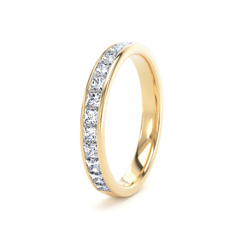 Princess Cut - Channel Set