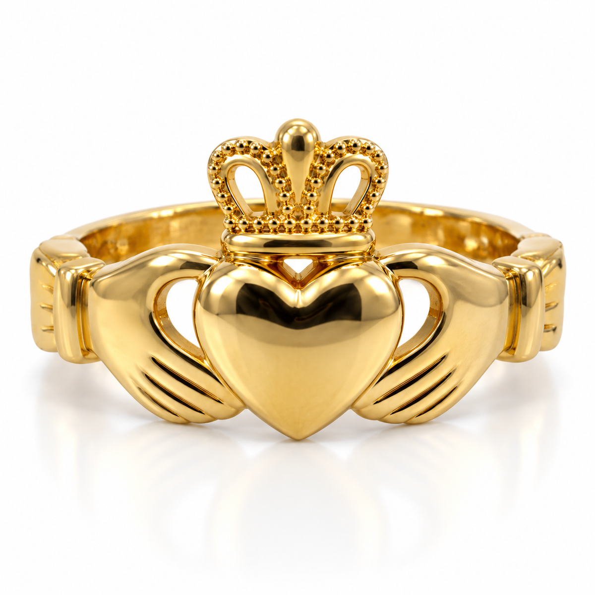 9kt Gold Claddagh Ring