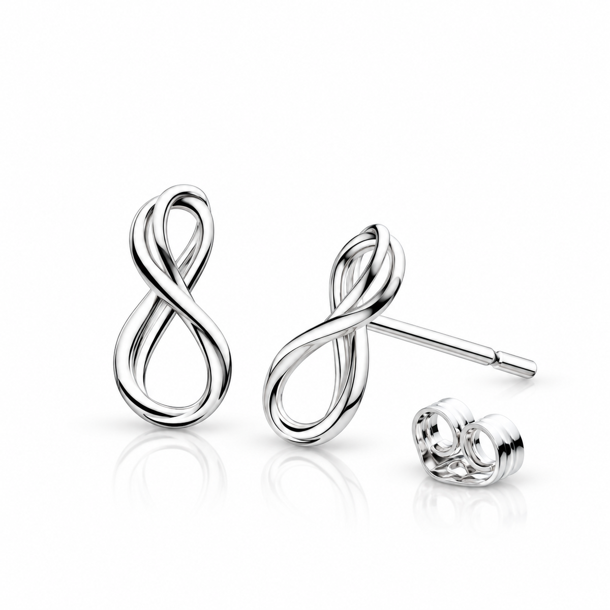 Infinity Mini Stud Earrings