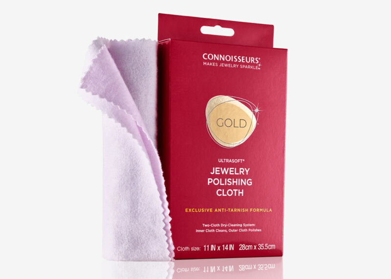 Connoisseurs UltraSoft® Jewellery Polishing Cloth Gold Buff