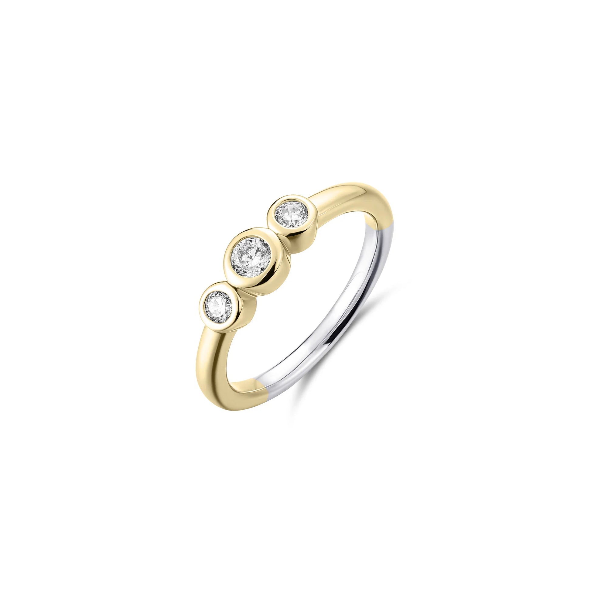 Triple Bezel Ring