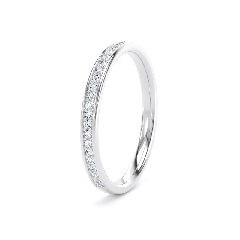 Round Brilliant Cut Grain Channel