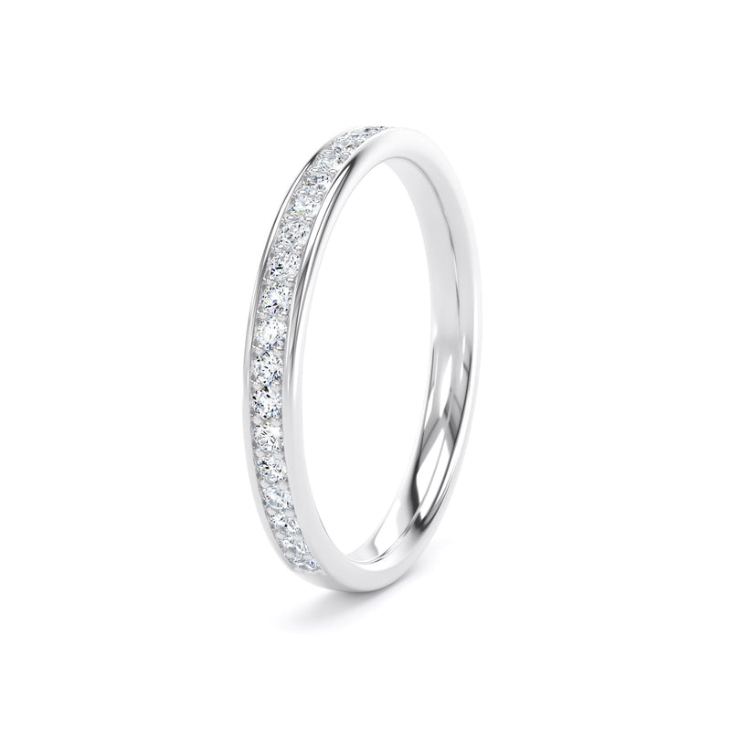 Round Brilliant Cut Grain Channel