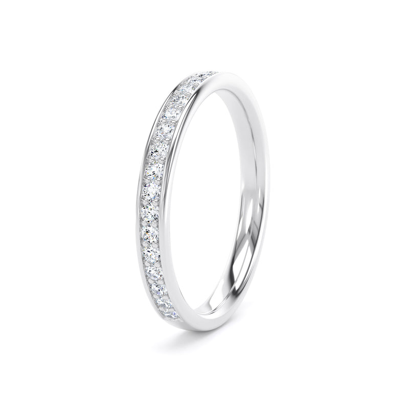 Round Brilliant Cut Grain Channel
