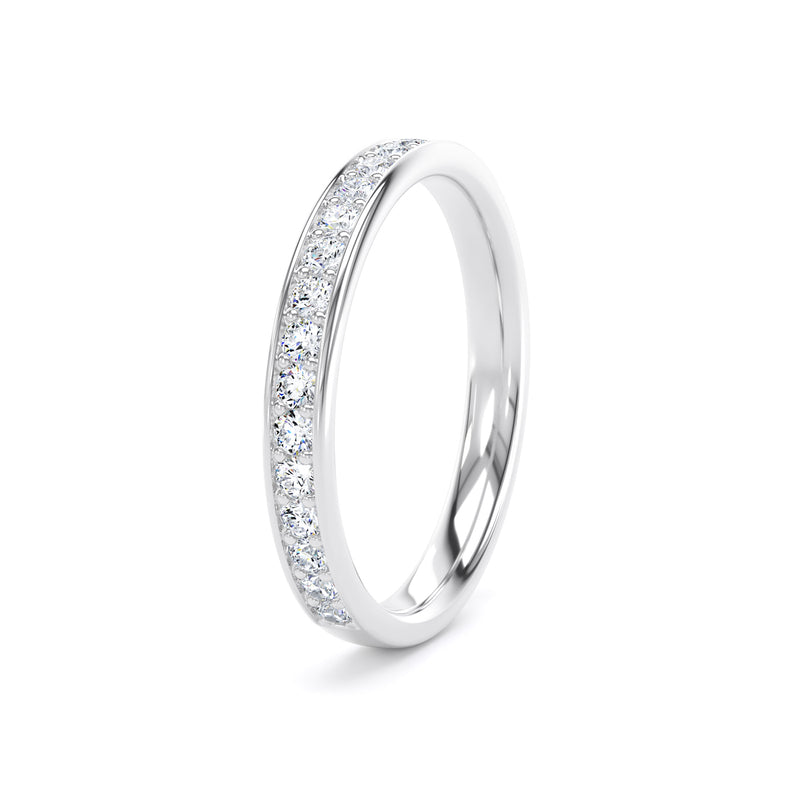 Round Brilliant Cut Grain Channel