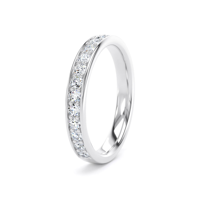 Round Brilliant Cut Grain Channel