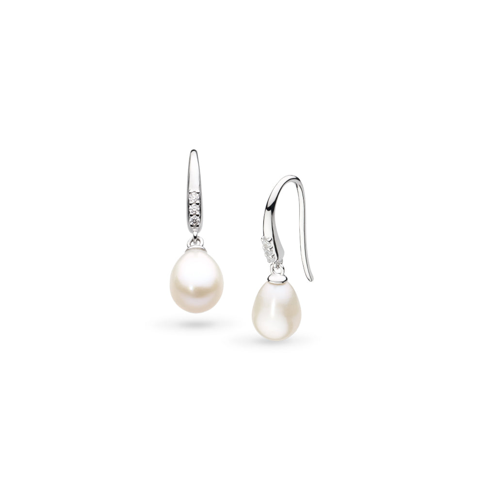 Revival Classic Pearl Glitz Drop Earrings