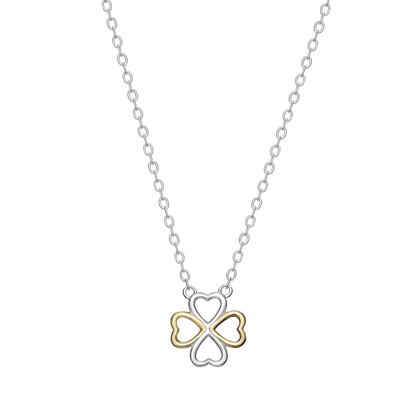 Heart Clover Necklace