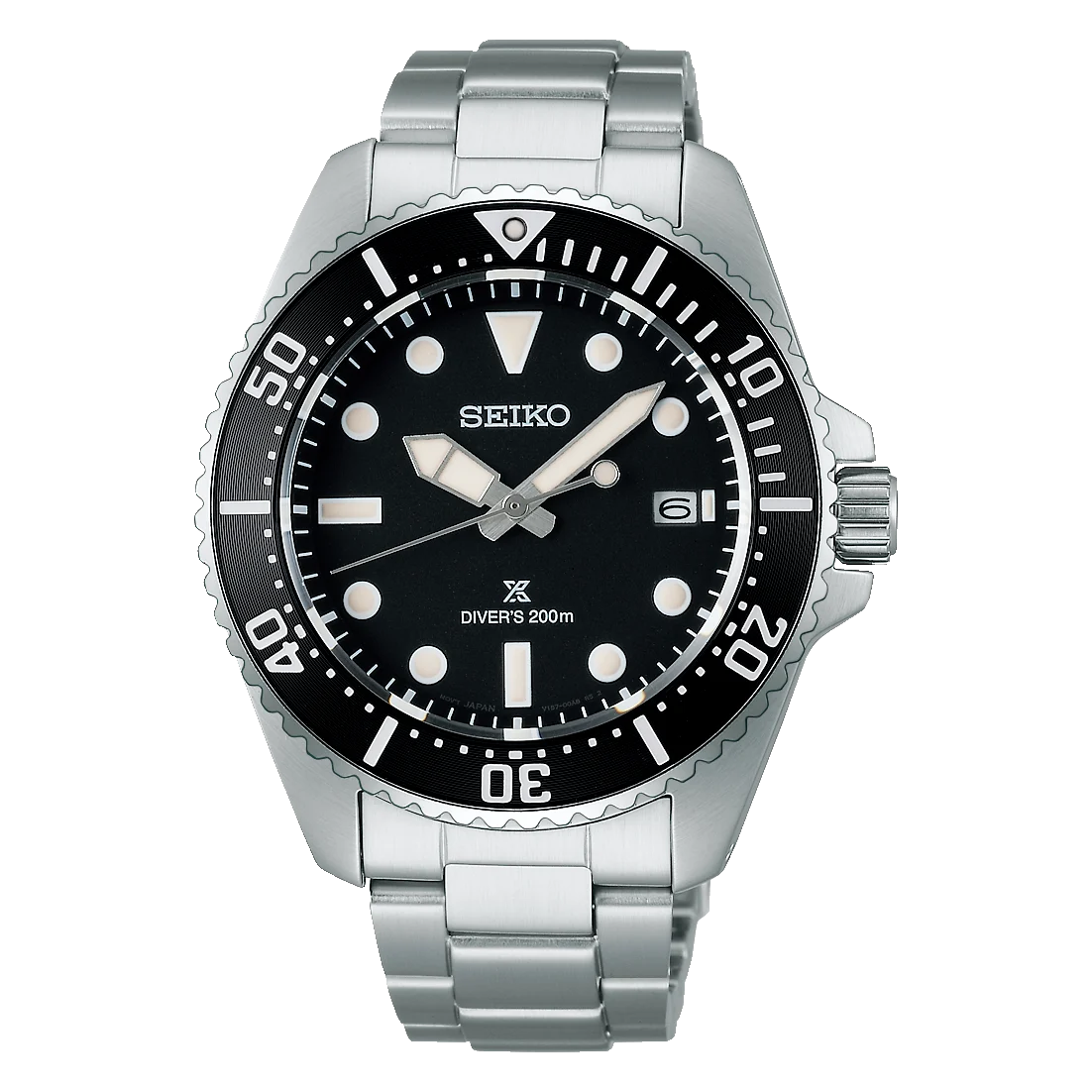 Seiko Prospex Solar Diver’s in Pure Black SNE597P1