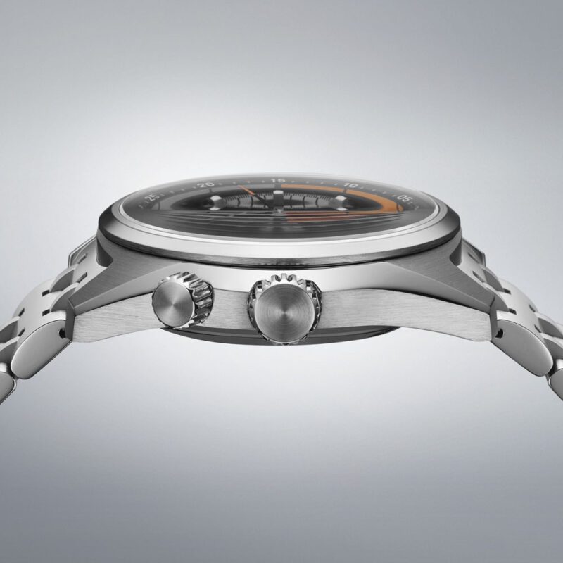 Seiko Speedtimer 6R ‘Compact Countdown’ in black-grey contrast SPB515J1