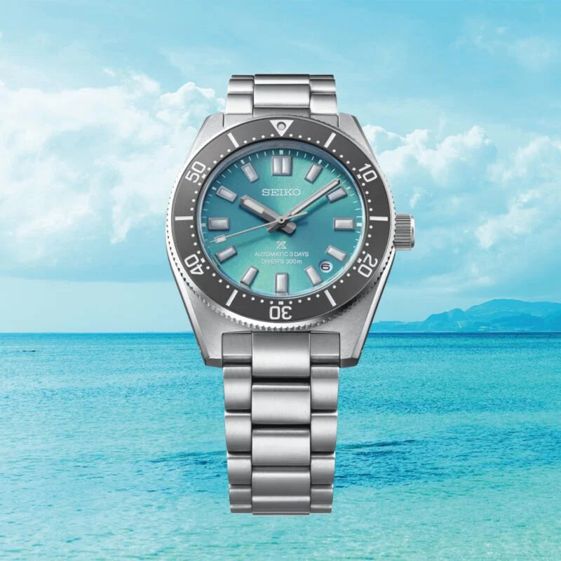 Seiko Prospex 1965 Heritage Diver’s Watch Save the Ocean Limited Edition in ‘tranquil teal’ SPB545J1