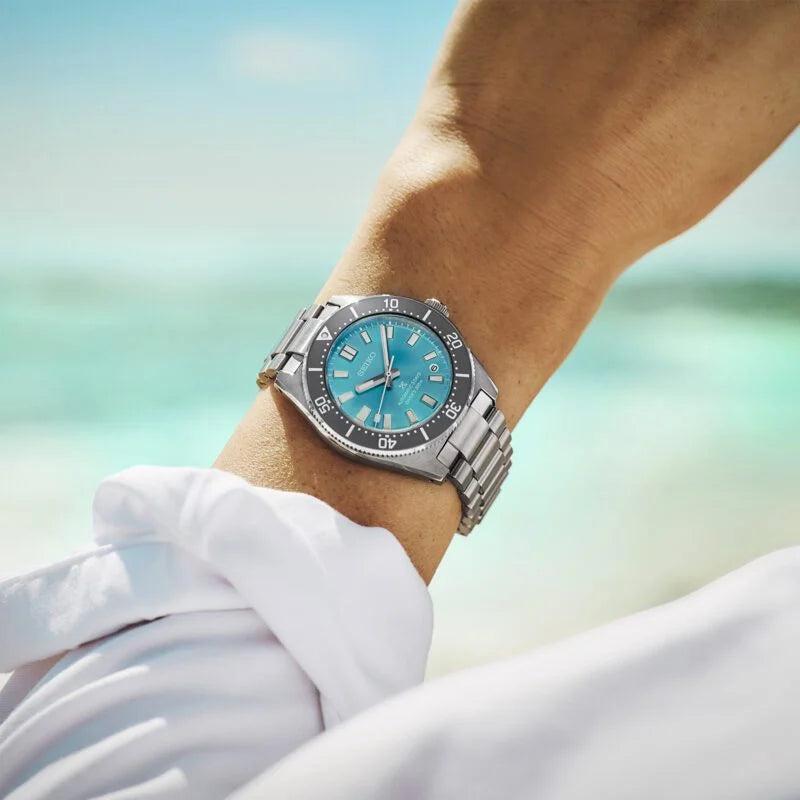 Seiko Prospex 1965 Heritage Diver’s Watch Save the Ocean Limited Edition in ‘tranquil teal’ SPB545J1