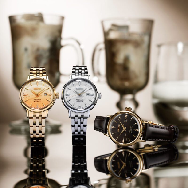 Seiko Presage ‘Hot Buttered Rum’ Diamond-set 30mm Cocktail Time SRE017J1