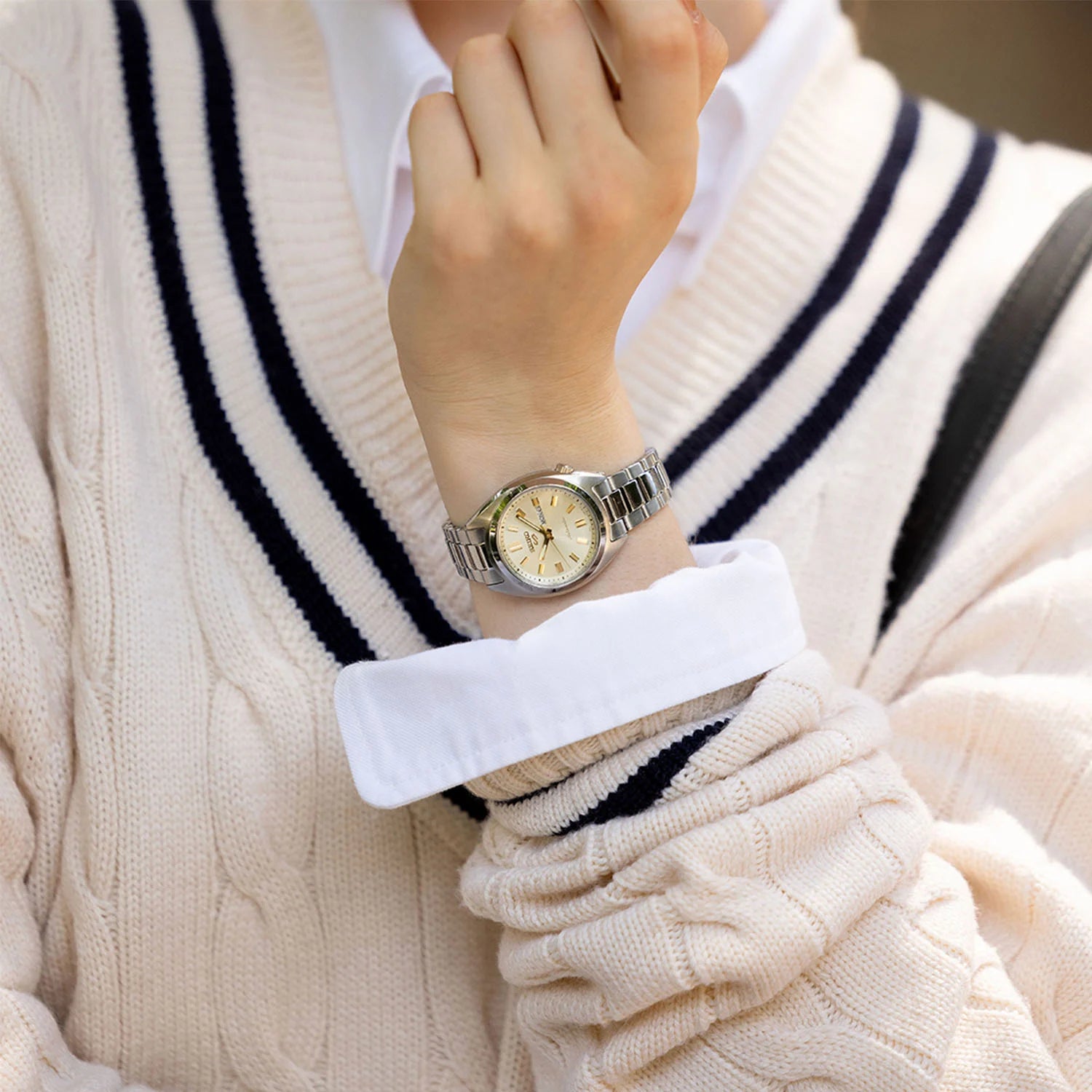 Seiko 5 Sports ‘Hebitama’ SNXS in ‘Double cream’ SRE023K1