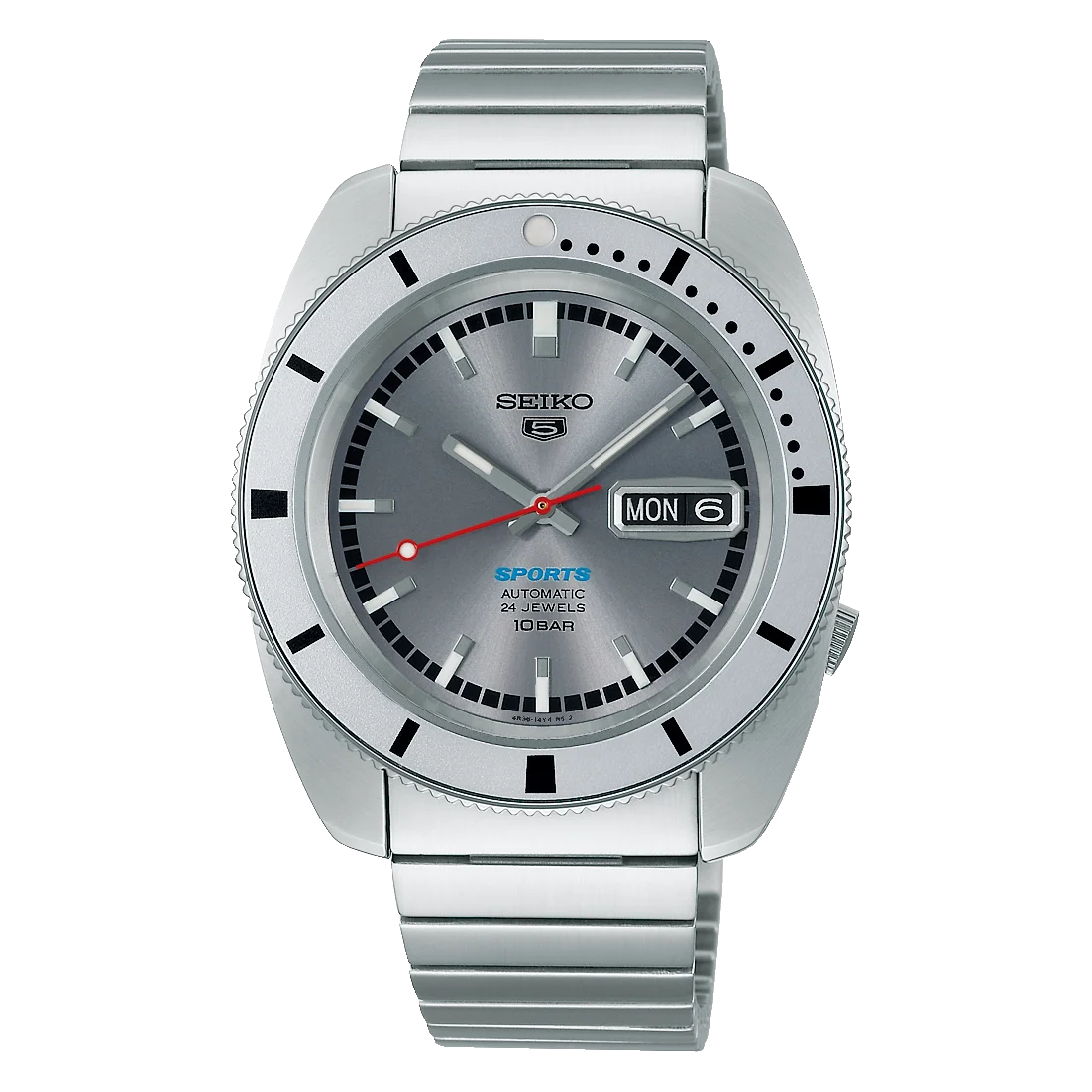 Seiko 5 Sports ‘Ash blue’ 1968 Recreation Limited Edition SRPL03K1
