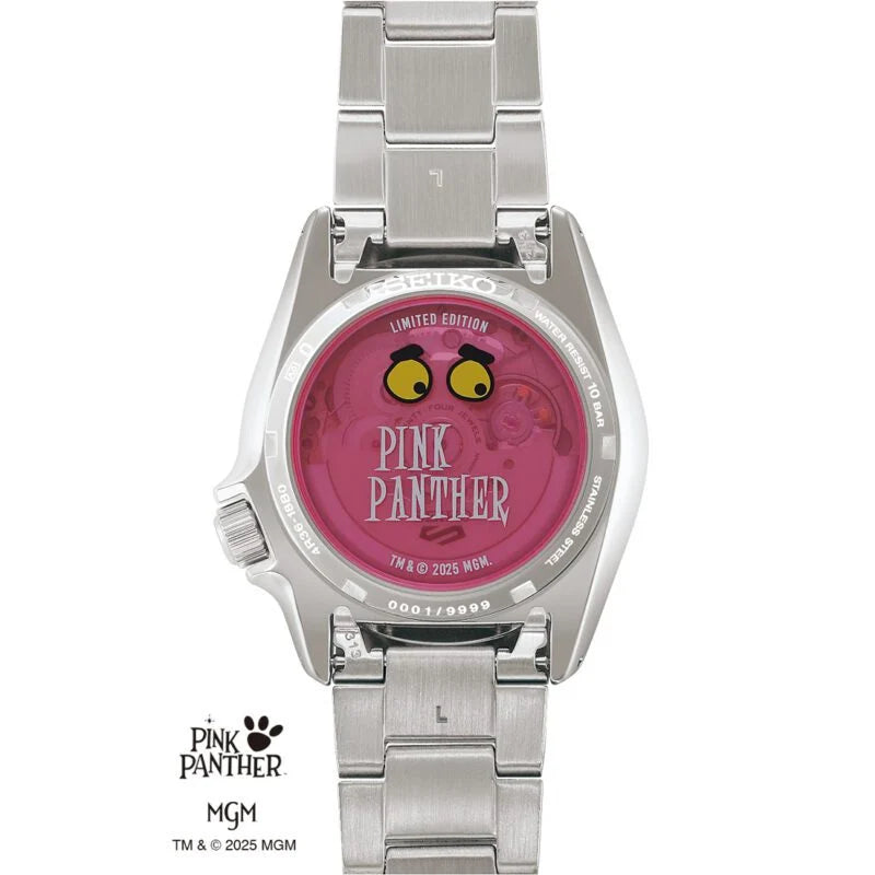 Seiko 5 Sports x Pink Panther LIMITED EDITION SRPM07K1