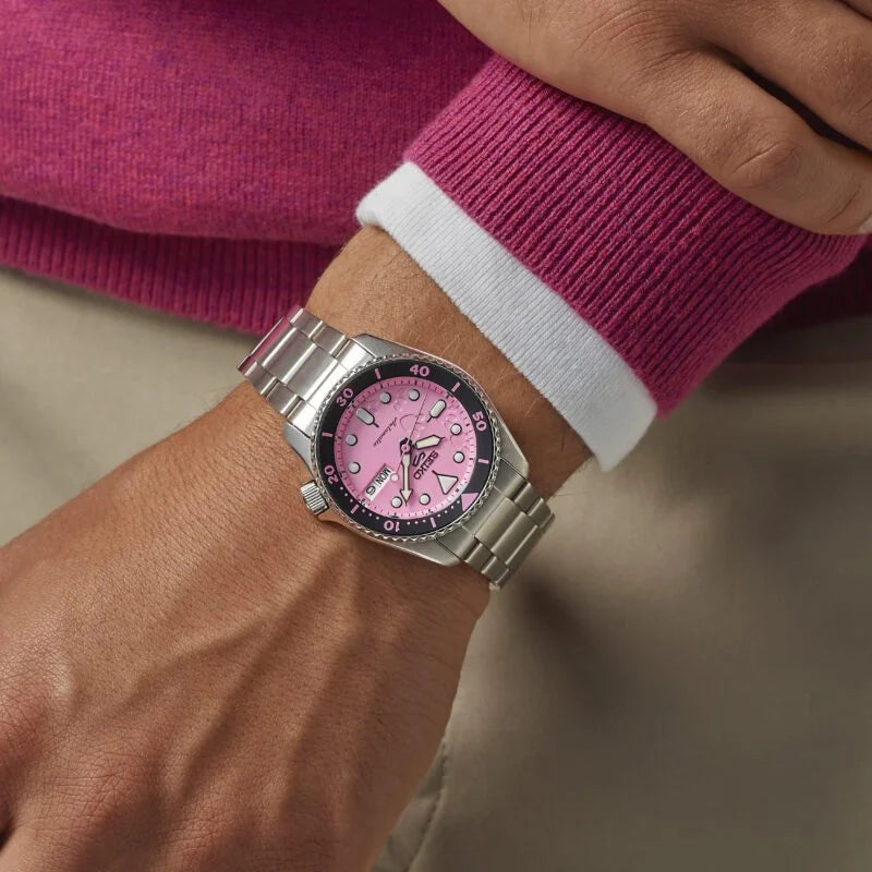 Seiko 5 Sports x Pink Panther LIMITED EDITION SRPM07K1
