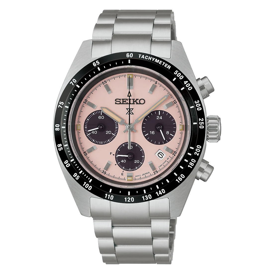Seiko Prospex Speedtimer in Pale Pink SSC963P1