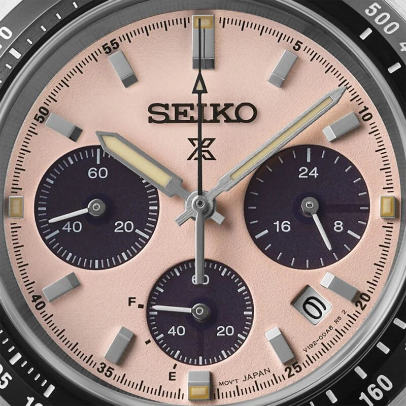 Seiko Prospex Speedtimer in Pale Pink SSC963P1