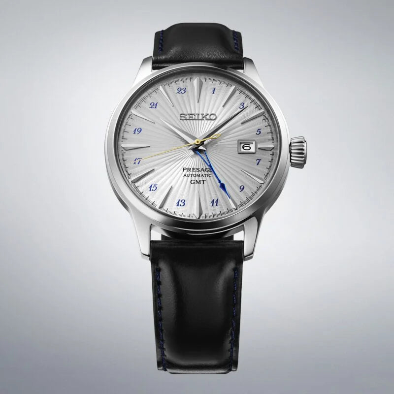 Seiko Presage ‘Silver Bullet’ Cocktail Time GMT SSK049J1