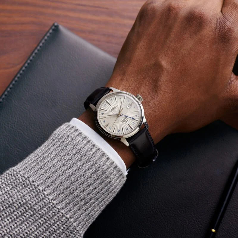 Seiko Presage ‘Silver Bullet’ Cocktail Time GMT SSK049J1