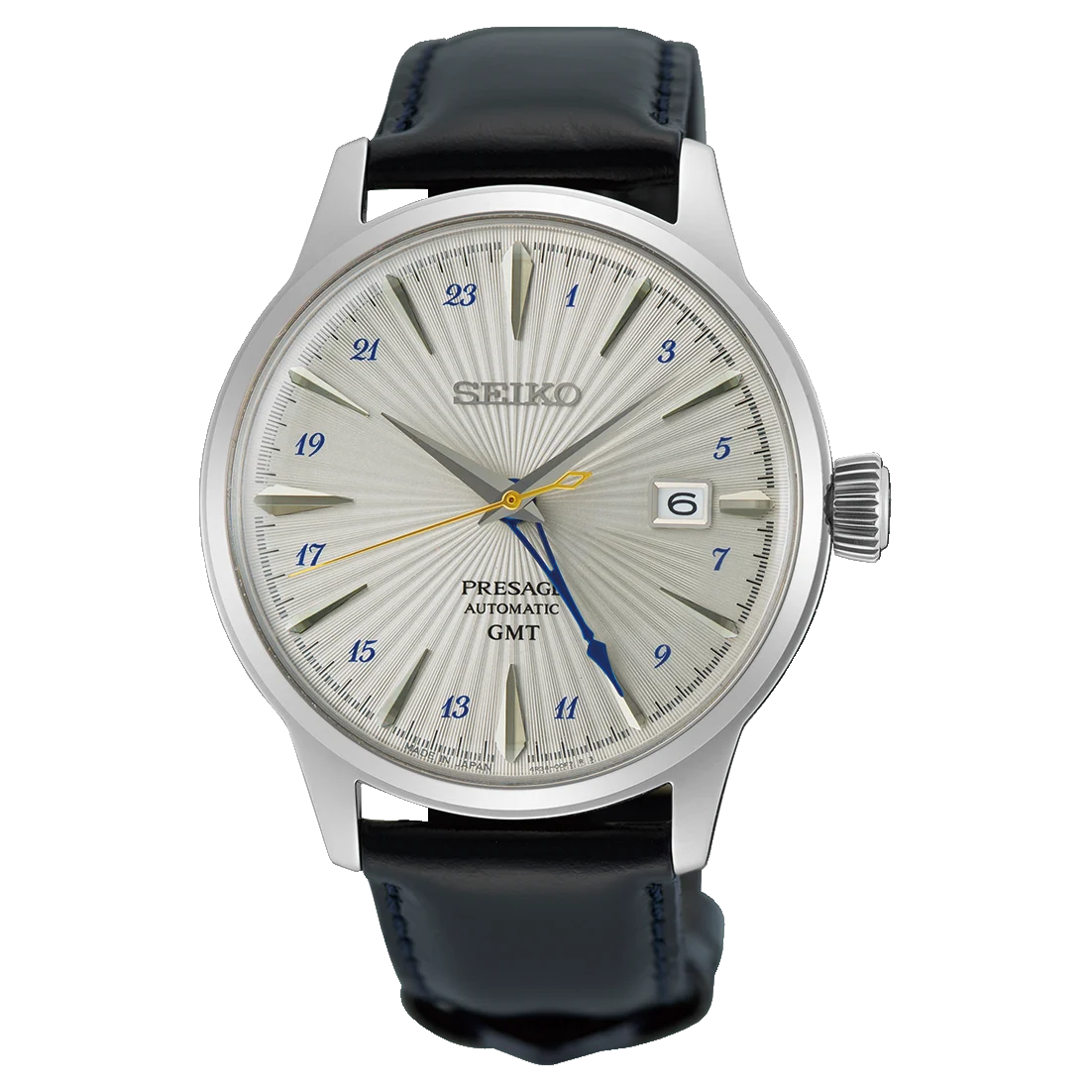 Seiko Presage ‘Silver Bullet’ Cocktail Time GMT SSK049J1