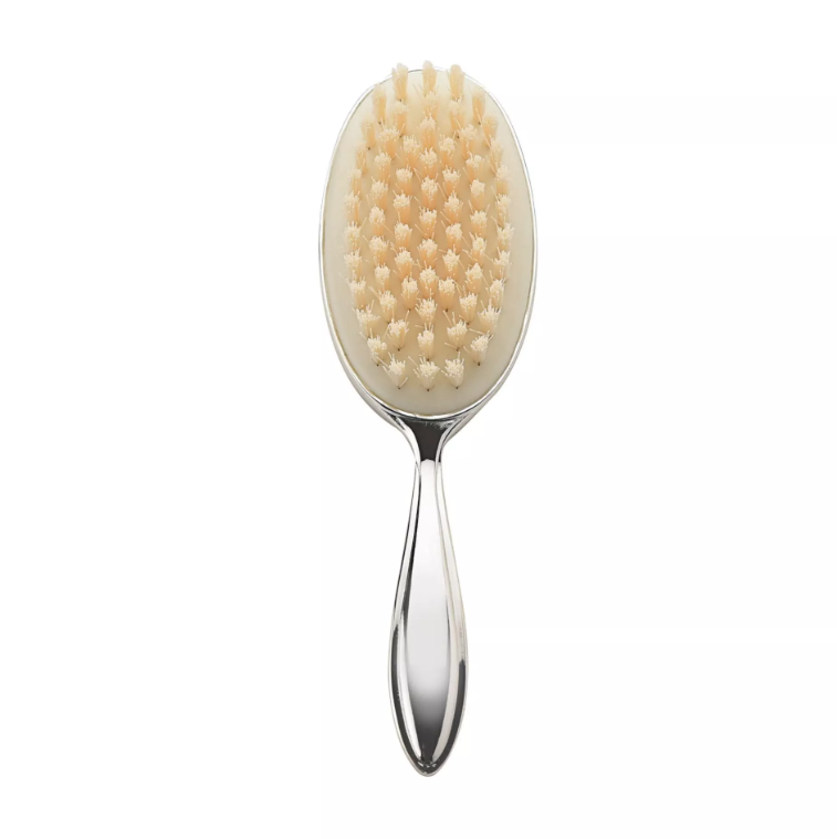 Baby Silverplated Brush & Comb Set