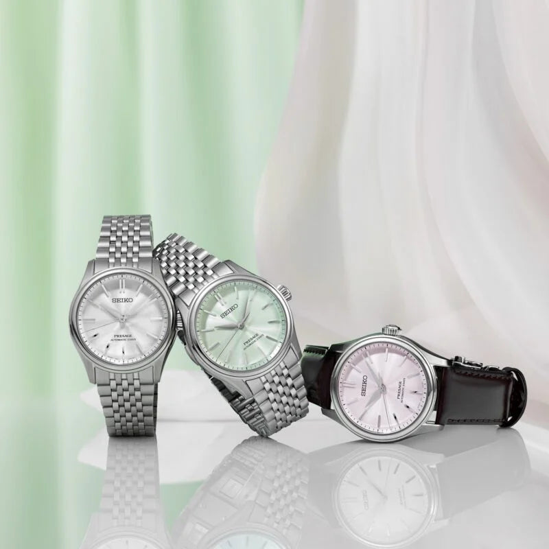 Seiko Presage Classic Series in ‘Sakura Iro’ Cherry Blossom pink HCC003J1