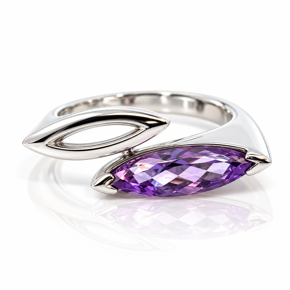 9kt Amethyst Dress Ring