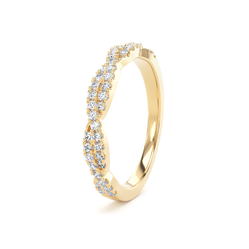 Round Brilliant Cut - Twist Claw