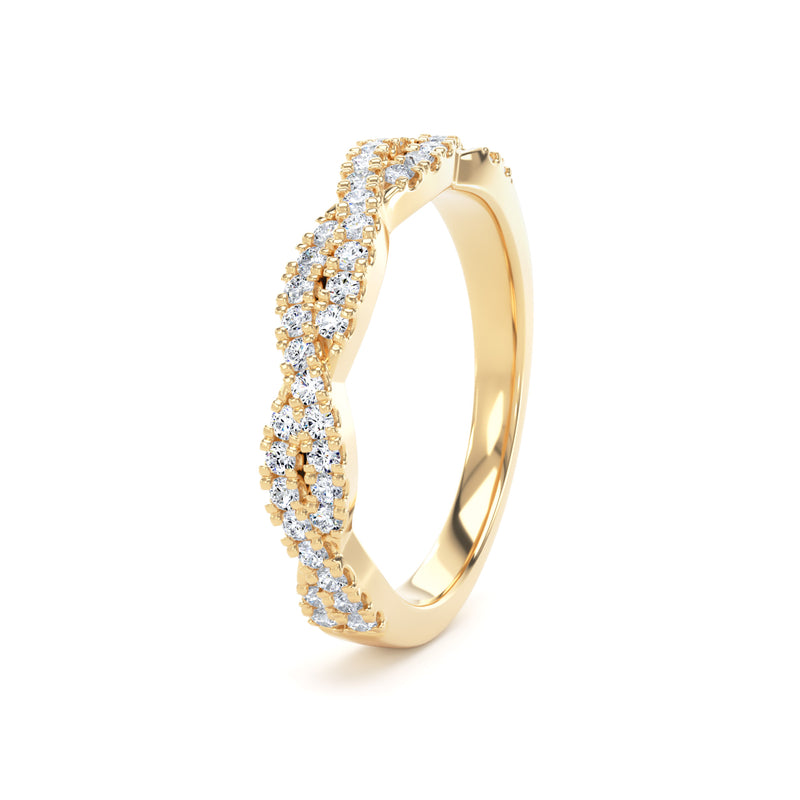 Round Brilliant Cut - Twist Claw