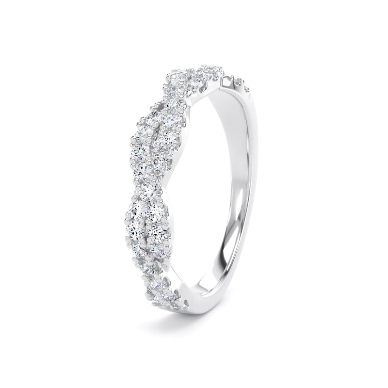 Round Brilliant Cut - Twist Claw