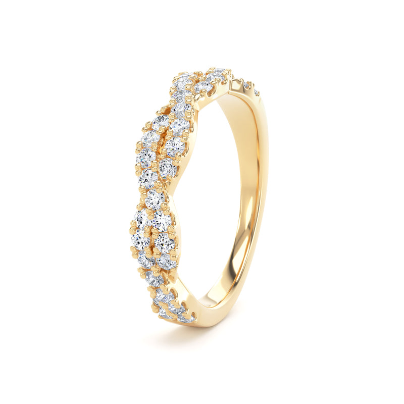 Round Brilliant Cut - Twist Claw