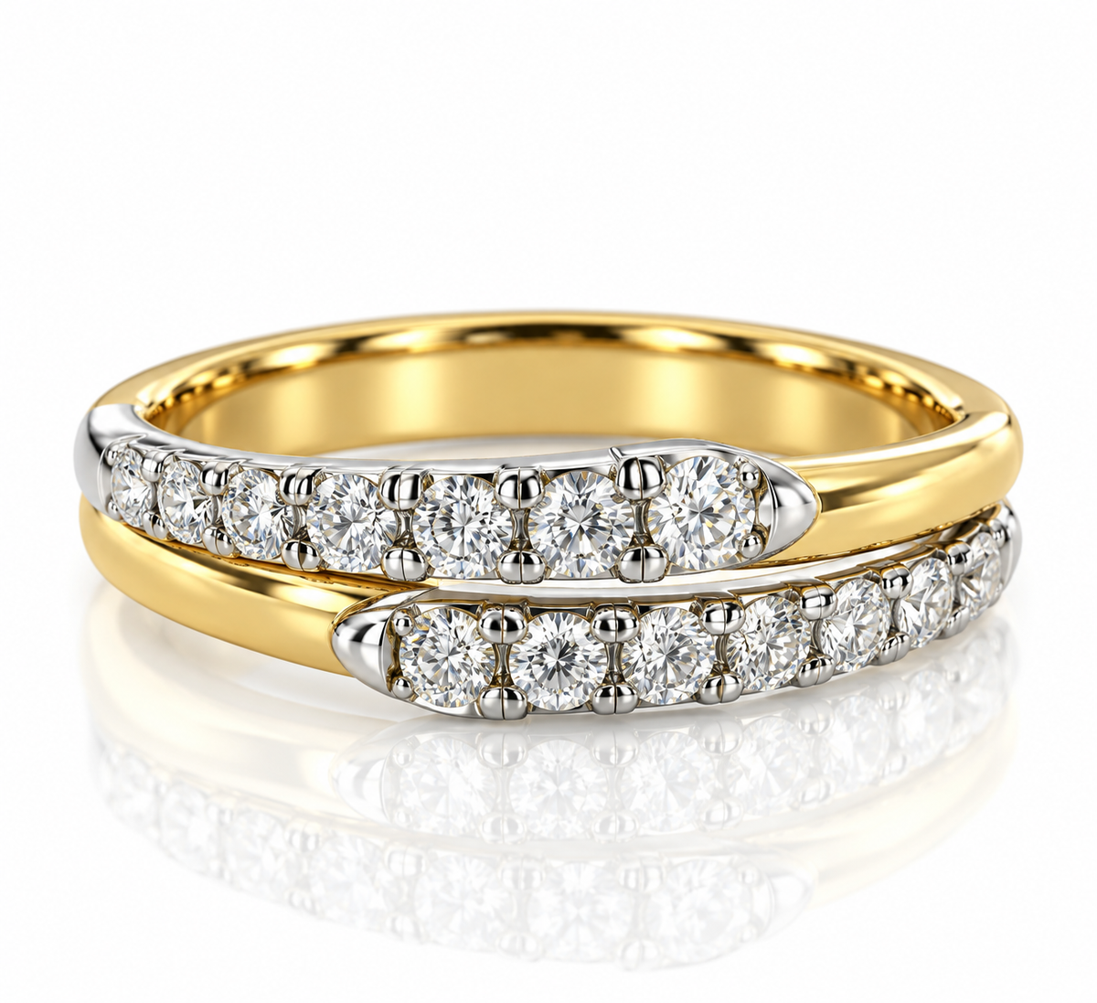 18kt Diamond Multi-Stone Dress Ring