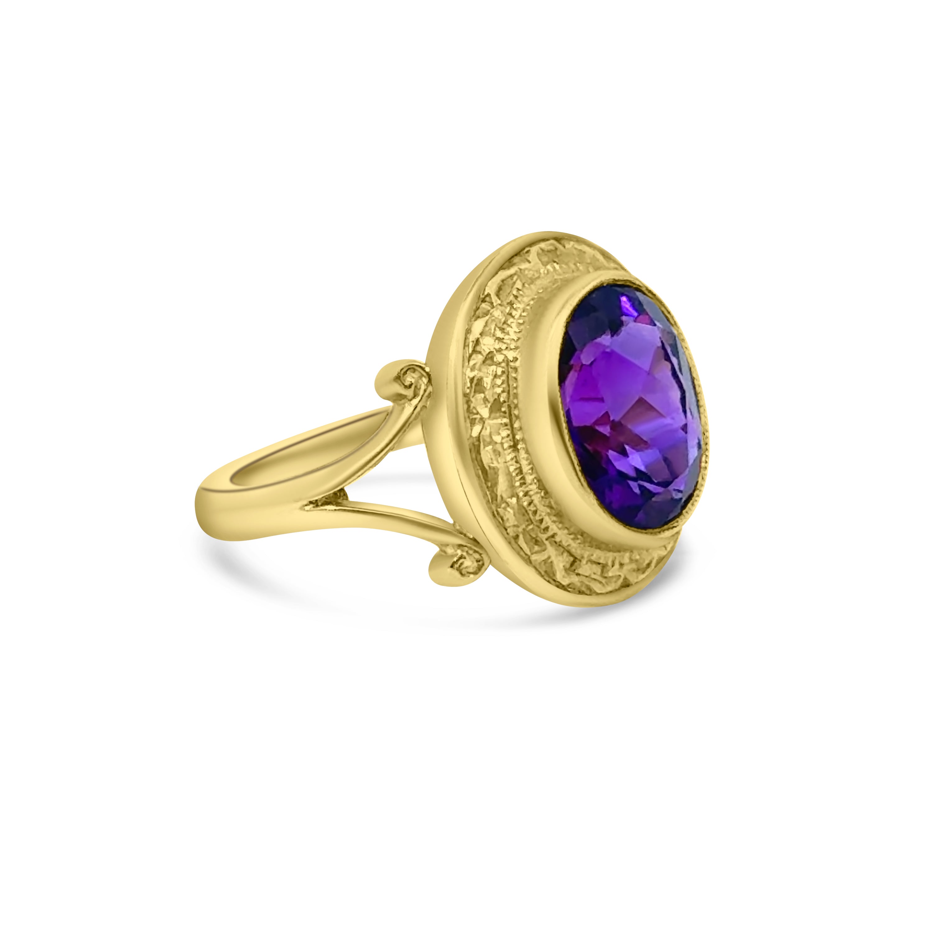 9kt Amethyst Dress Ring