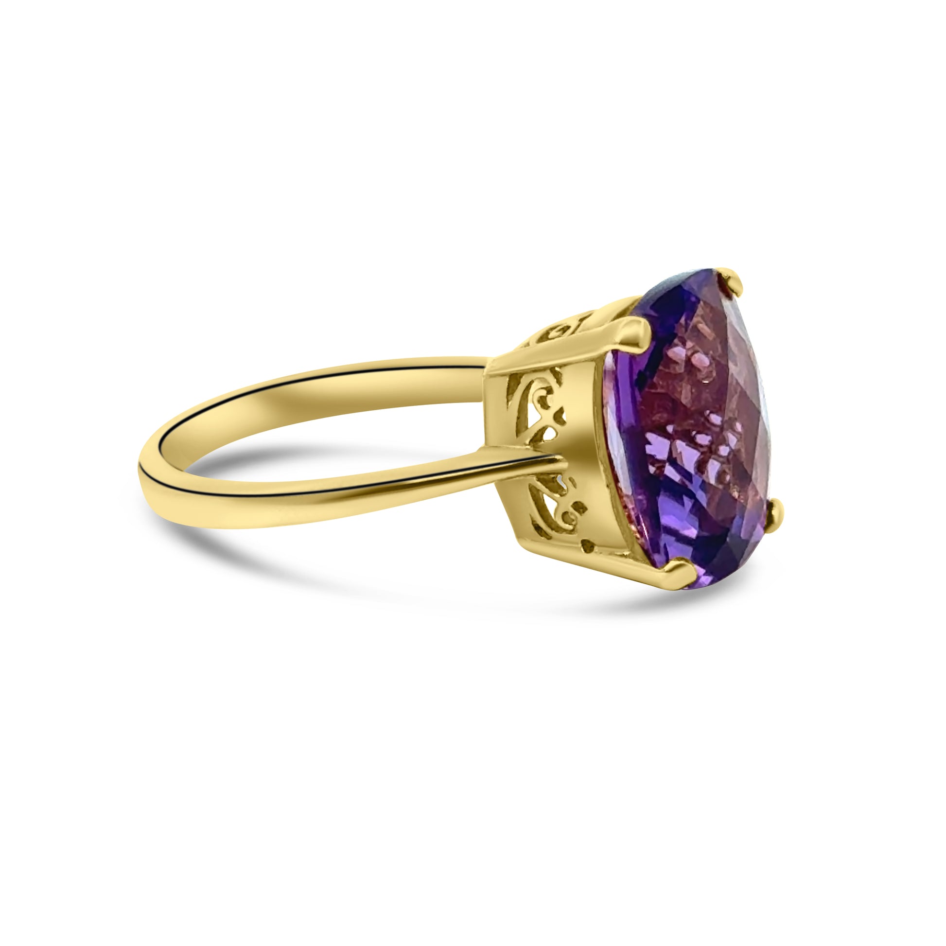 9kt Amethyst Dress Ring
